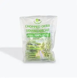Fusion okra chopped